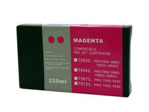 220ml Compatible Cartridge for EPSON Stylus Pro 7800, 9800 MAGENTA (T5633/T603B)